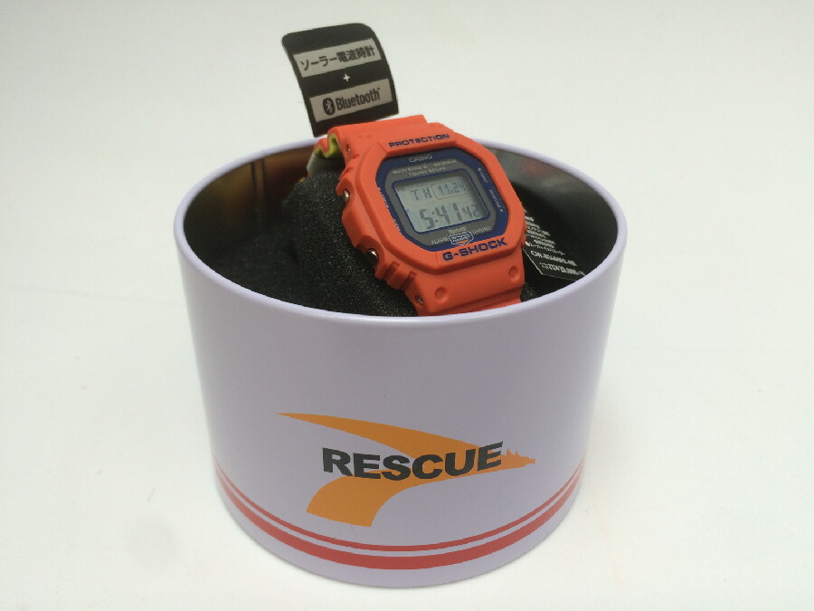 消費税無し g-shock GW-B5600FB 消防局コラボ ecousarecycling.com