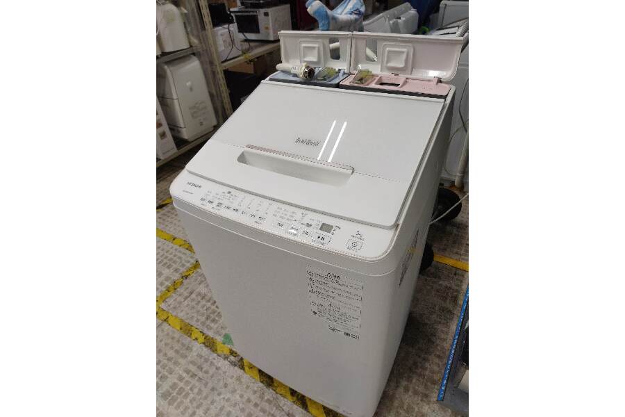 洗濯機「日立 ビートウォッシュ BW-X90G」2021年式のきれいな品をお 