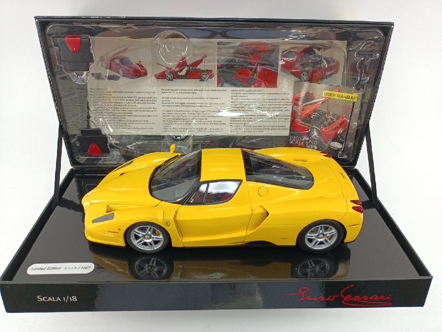 BBR ENZO フェラーリ イエロー 1/18スケール ミニカー 入荷中！｜2022 