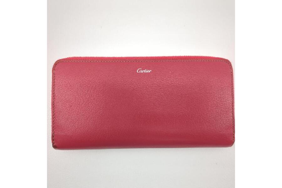 カルティエ（Cartier）L3001355 Les Must 二つ折り長財布 ピンク