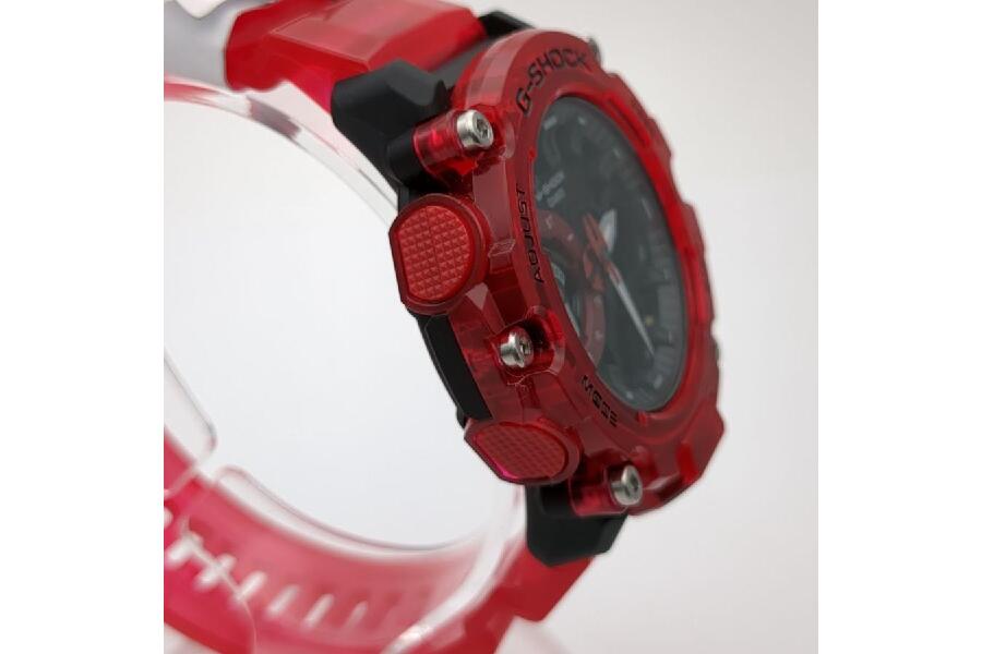 CASIO G-SHOCK GA-2200SKL クリアレッド クォーツ 腕時計 カシオ ジー