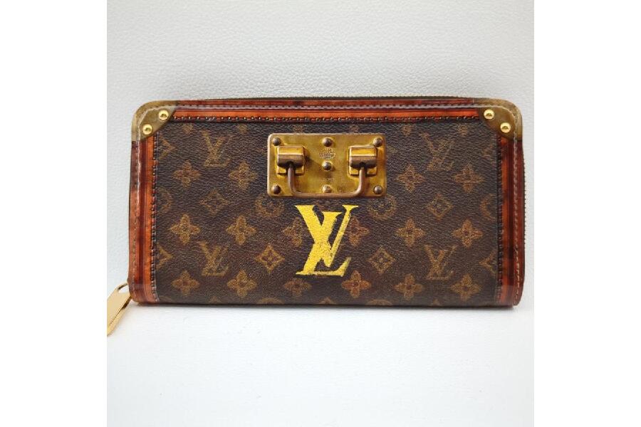 LOUIS VUITTON ジッピーウォレット モノグラム・トランクタイム M52746