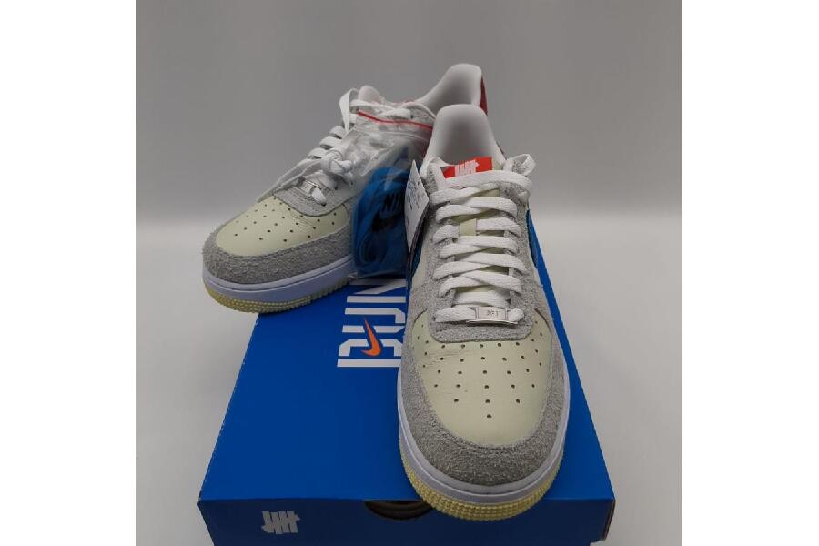 NIKE×UNDEFEATED AIR FORCE 1 LOW DM8461-001 グレー×ブルー DUNK VS