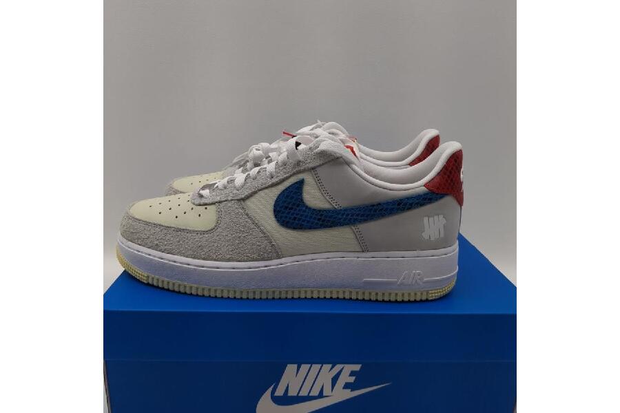 NIKE×UNDEFEATED AIR FORCE 1 LOW DM8461-001 グレー×ブルー DUNK VS