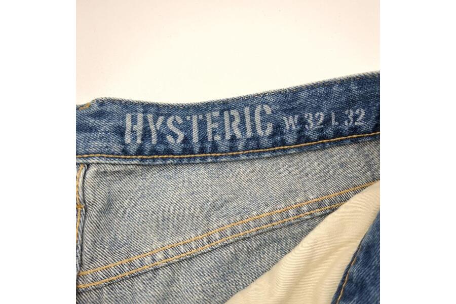 Hysteric Glamour KINKY 02223AP17 HG STICKERS リメイク スリムストレートデニム SIZE W32  ヒステリックグラマー 入荷しました♪｜2024年01月16日｜静岡県のリサイクルショップ ピックアップ浜松宮竹店