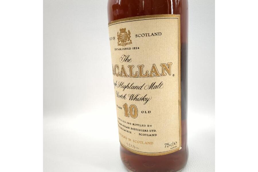 未開栓 ザ マッカラン ウイスキー 10年 750ml 40％ モルト スコットランド 旧ボトル The MACALLAN  入荷しました♪｜2024年05月30日｜静岡県のリサイクルショップ ピックアップ浜松宮竹店