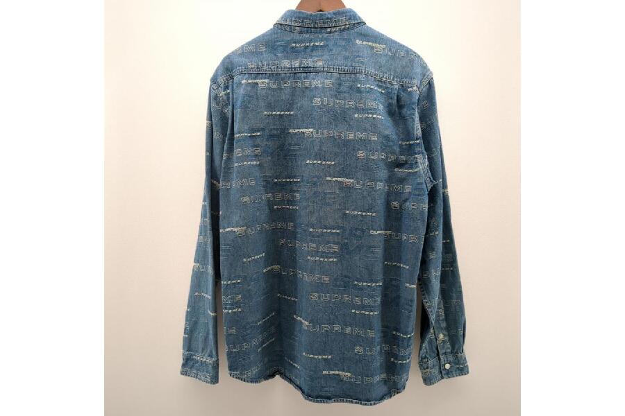 シュプリーム デニムシャツ ブルー サイズ L 19AW dimensions logo denim shirt メンズ Supreme  入荷しました♪｜2024年06月22日｜静岡県のリサイクルショップ ピックアップ浜松宮竹店