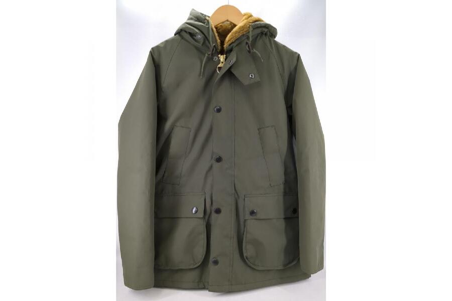 Barbour 裏ボア ナイロンジャケット オリーブ サイズ38 2002162 HOODED BEDALE SL  入荷しました♪｜2023年08月28日｜静岡県のリサイクルショップ ピックアップ磐田店