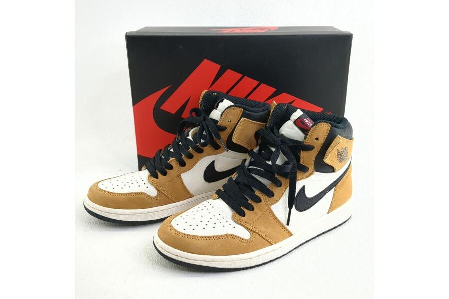 美品 NIKE ナイキ エア ジョーダン1 AIR JORDAN 1 RETRO HIGH OG