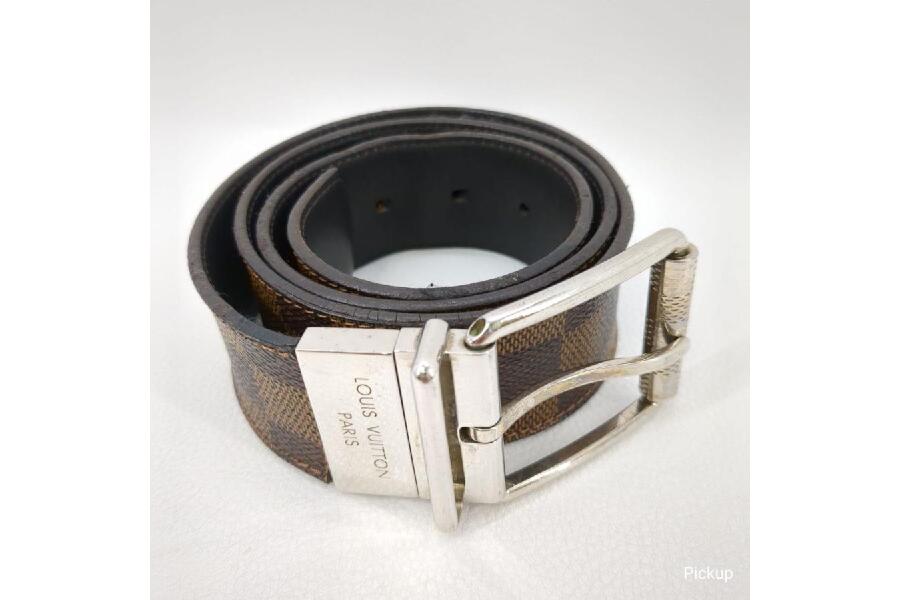 中古】LOUIS VUITTON ルイヴィトン ベルト ダミエ レザー ベルト M9154  金具シルバーカラー入荷しました♪｜2024年06月18日｜静岡県のリサイクルショップ ピックアップ磐田店