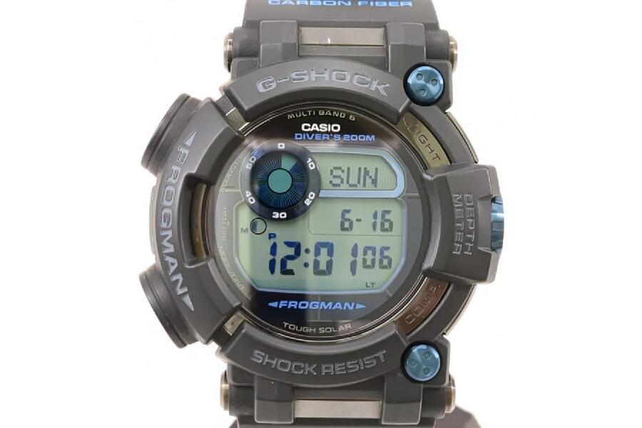 中古】 CASIO G-SHOCK FROGMAN GWF-D1000B 腕時計 電波ソーラー ISO規格200m潜水用防水 トリプルセンサー  フロッグマン 入荷しました♪｜2024年06月24日｜静岡県のリサイクルショップ ピックアップ磐田店