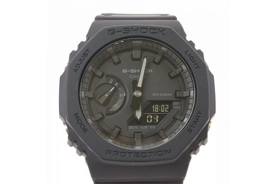 中古】 CASIO G-SHOCK GA-2100-1AJF 腕時計 クォーツ アナデジ 取換用社外ベルト付き カシオ ジーショック メンズ 男性用  入荷しました♪｜2024年08月06日｜静岡県のリサイクルショップ ピックアップ磐田店