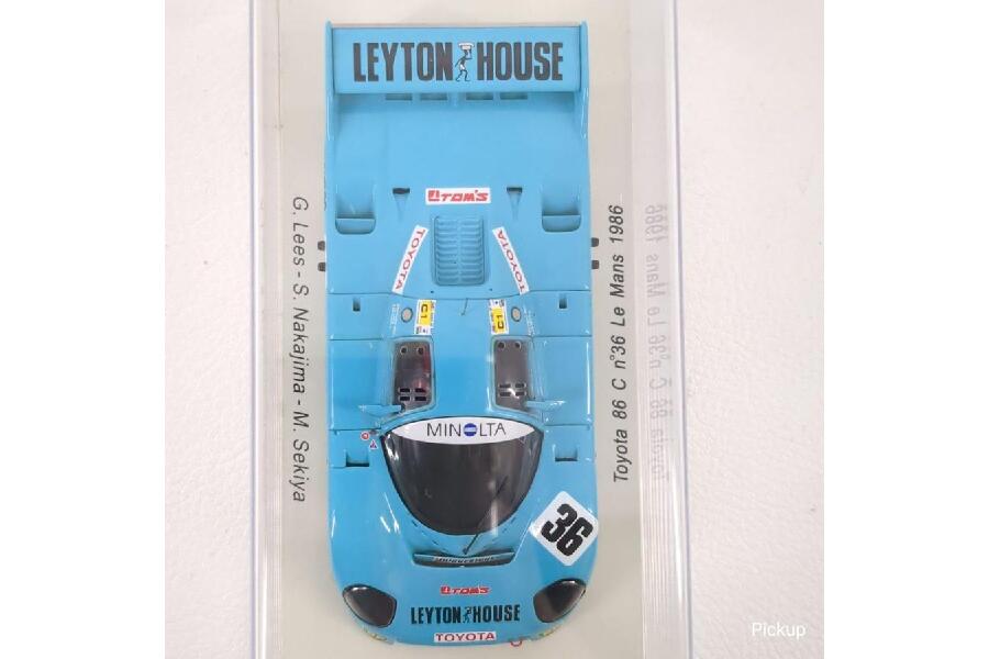 中古】ミニカー Spark 1/43 TOYOTA(トヨタ) 86C No.36 Le Mans 1986  G.Lee/S.Nakajima/M.Sekiya(スカイブルー) S2352入荷しました♪｜2024年08月28日｜静岡県のリサイクルショップ  ピックアップ磐田店