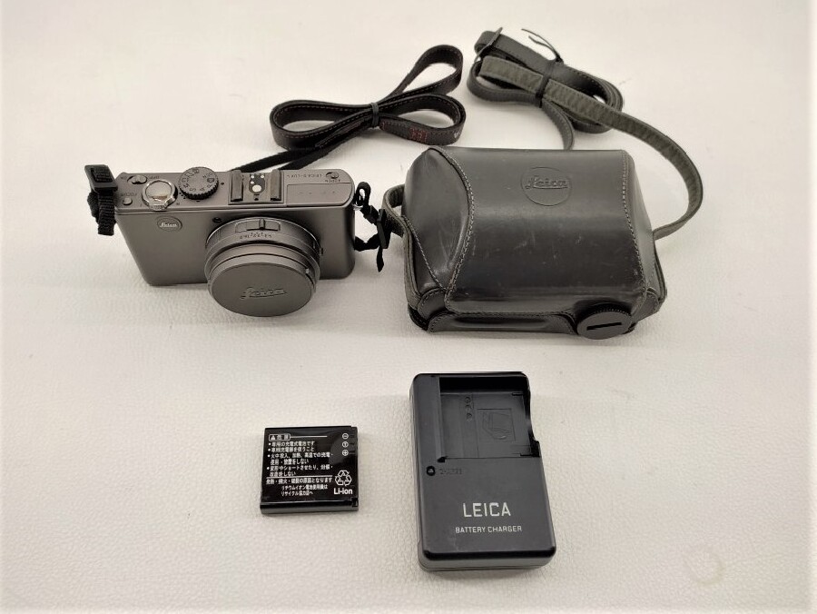 限定国内1000台モデル！ライカのデジタルカメラ D-LUX4 チタンカラー 