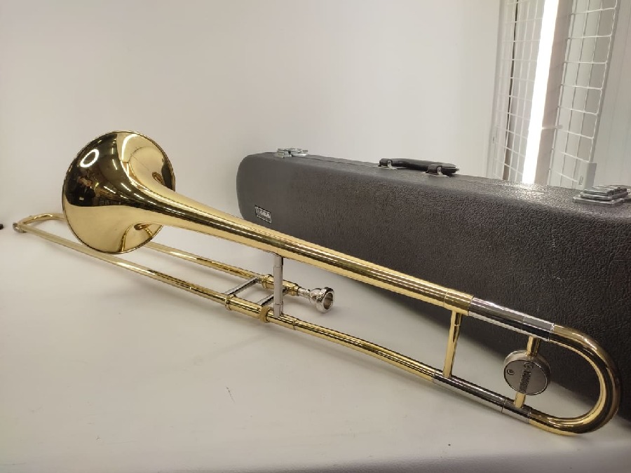 YAMAHA テナートロンボーン YSL-353 ハードケース付き - 管楽器・吹奏楽器