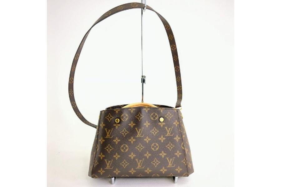 美品 LOUIS VUITTON M41055 モンテーニュBB モノグラム ブラウン ショルダーバッグ 鍵・ストラップ・保存袋付 GI4109  入荷しました♪｜2023年12月06日｜静岡県のリサイクルショップ ピックアップ掛川店