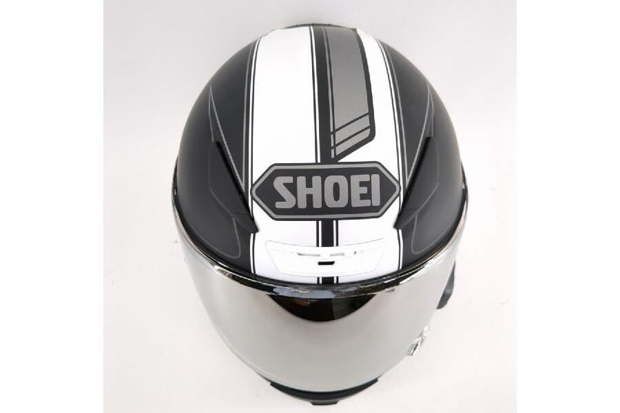 SHOEI ショウエイ フルフェイス ヘルメット FLAGGER フラッガー Z-7 Mサイズ 2018年製【ブラック・ホワイト】インカム付  入荷しました♪｜2023年12月23日｜静岡県のリサイクルショップ ピックアップ掛川店