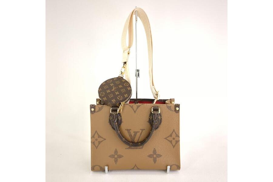 極美品 LOUIS VUITTON ルイヴィトン M46373 モノグラム RFIDタグ オンザゴーPM ショルダーバッグ 付属ミニポーチ・保存袋付  入荷しました♪｜2024年03月20日｜静岡県のリサイクルショップ ピックアップ掛川店