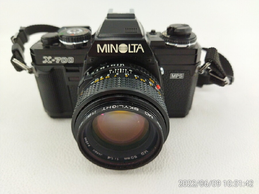 フィルムカメラ ミノルタX-700 をお買取入荷しました。｜2022年06月09