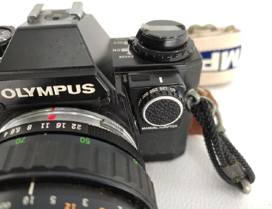 フィルムカメラ OLYMPUS OM10（マニュアルアダプター付） をお買取入荷