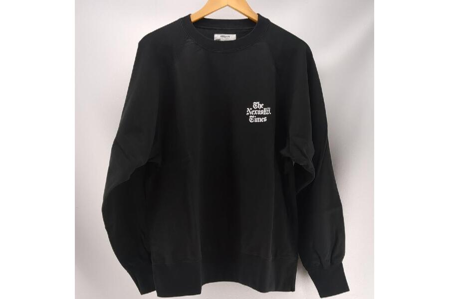 ネクサスセブン スウェット サイズ 46 ブラック メンズ NEXUSVII ULTIMATE SUMMER CREW NECK 古着 中古  入荷しました♪｜2024年09月26日｜静岡県のリサイクルショップ ピックアップ藤枝高洲店