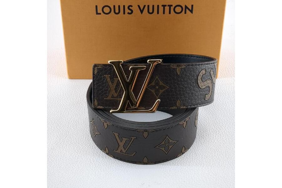 ルイヴィトン シュプリーム サンチュール ベルト 95/38 モノグラム ロゴ メンズ LOUIS VUITTON Supreme 中古  入荷しました♪｜2024年10月03日｜静岡県のリサイクルショップ ピックアップ藤枝高洲店