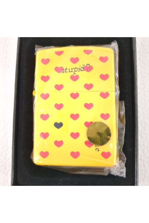 X JAPAN hideモデル イエローハートモチーフのZIPPO（ジッポー