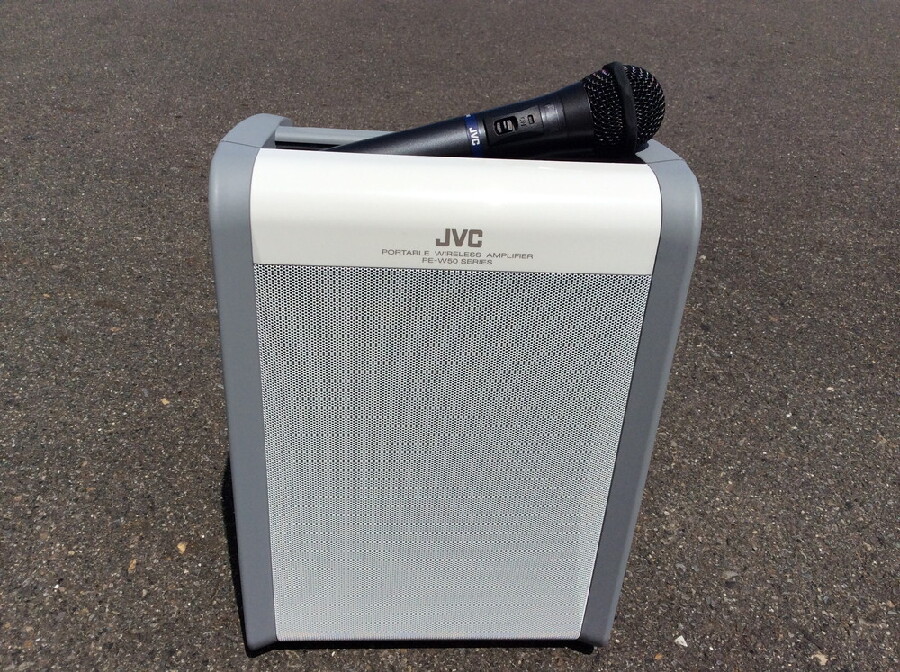 JVC ポータブルワイヤレスアンプ PE-W51SB－M 美品！｜2022年04月22日