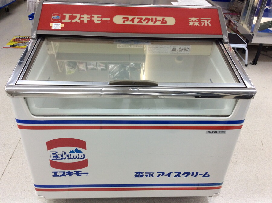 通電・動作確認済 SANYO/サンヨー 冷凍ショーケース SCR-1513 アイス 