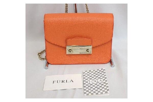 FURLA フルラ メトロポリス ミニクロスボディ チェーン ショルダー