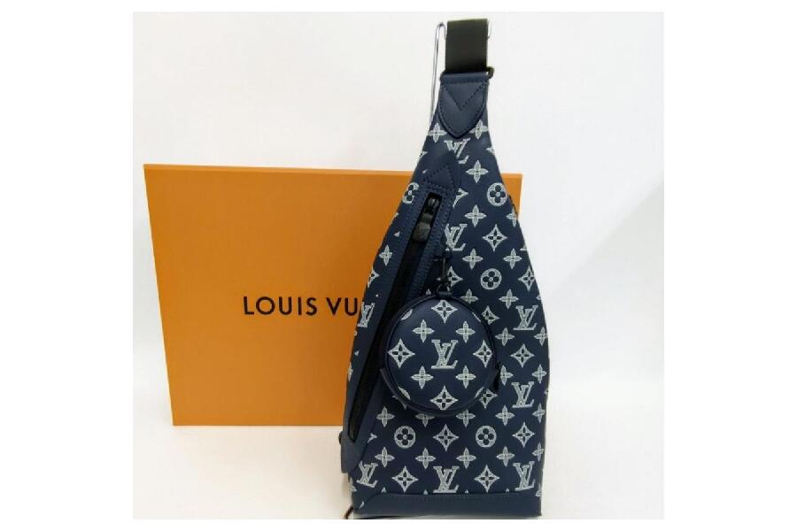 LOUIS VUITTON デュオスリングバッグ 未使用品 M24751 ICチップ ネイビー  モノグラム入荷しました♪｜2024年07月25日｜静岡県のリサイクルショップ ピックアップ静岡登呂店