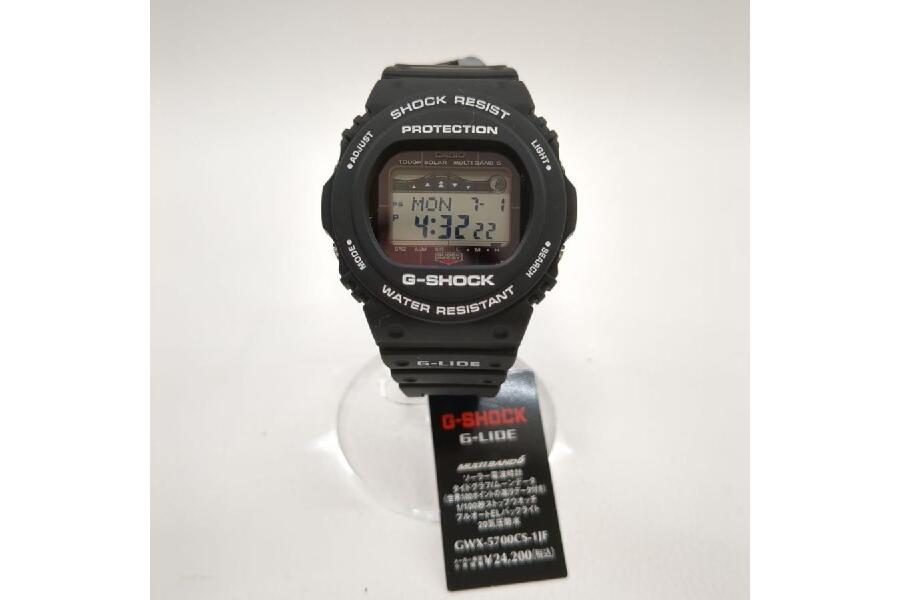 美品 タグ付 CASIO カシオ 腕時計 G-SHOCK G-LIDE GWX-5700CS ソーラー充電 箱付 動作確認済み ラバー ブラック  D7FLL2入荷しました♪｜2024年07月30日｜静岡県のリサイクルショップ ピックアップ静岡清水店