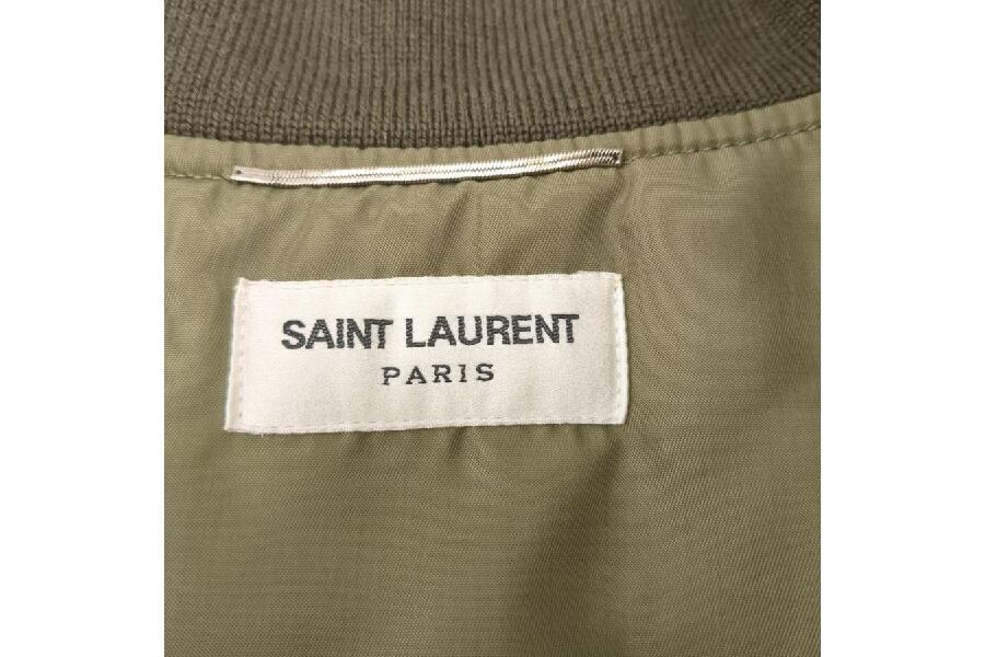 Saint Laurent Paris サンローランパリ MA-１ジャケット カーキ メンズ SIZE 50  入荷しました♪｜2024年09月21日｜静岡県のリサイクルショップ ピックアップ静岡清水店