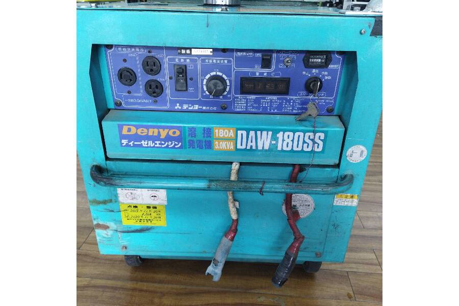 デンヨー DAW-180SS ディーゼルエンジン溶接機 買い取りました。｜2022年10月15日｜静岡県のリサイクルショップ 工具ピックアップ浜松宮竹店