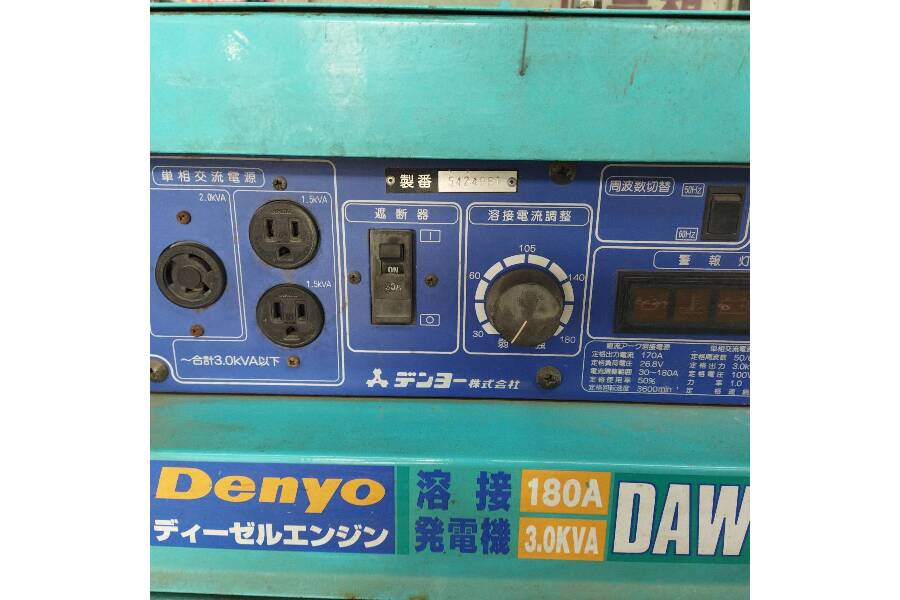 デンヨー DAW-180SS ディーゼルエンジン溶接機 買い取りました。｜2022年10月15日｜静岡県のリサイクルショップ 工具ピックアップ浜松宮竹店