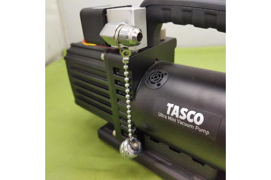 美品 TASCO TA150SW ウルトラミニツーステージ真空ポンプ オイル