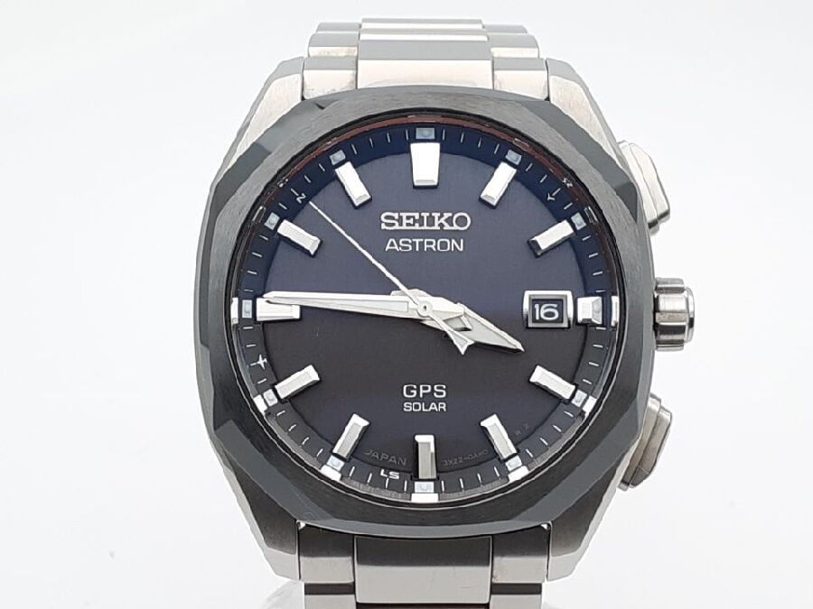 セイコーの腕時計 ｱｽﾄﾛﾝ GPS 3X22 0AD0 SBXD007を買取いたしました