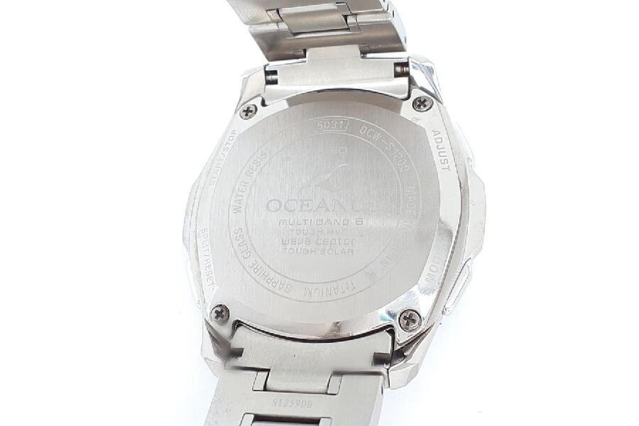 カシオ オシアナス OCW-S1200 全体に小傷・スレ有り ソーラー電波 メンズ 腕時計 CASIO OCEANUS  入荷しました♪｜2024年02月28日｜静岡県のリサイクルショップ キンバリー浜松高林店