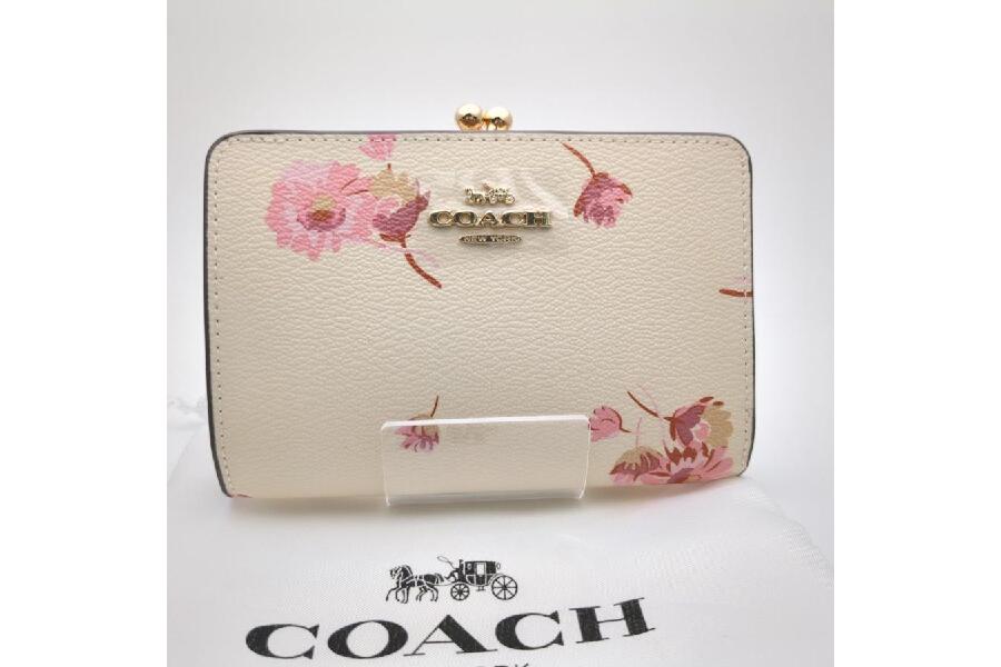 未使用同等】COACH コーチ キスロック ミディアムウォレット がま口財布 C8737 フローラル  入荷しました♪｜2024年08月20日｜静岡県のリサイクルショップ キンバリー浜松高林店