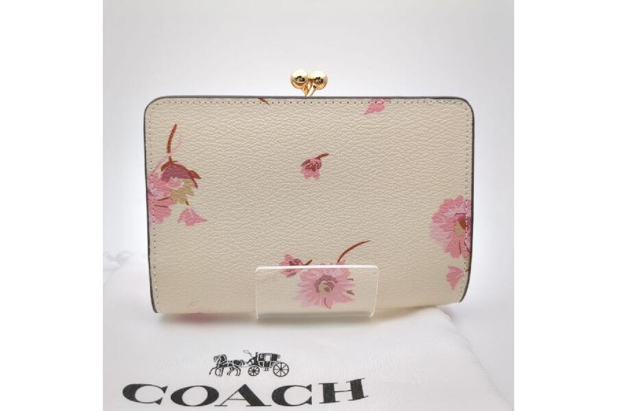 未使用同等】COACH コーチ キスロック ミディアムウォレット がま口財布 C8737 フローラル  入荷しました♪｜2024年08月20日｜静岡県のリサイクルショップ キンバリー浜松高林店