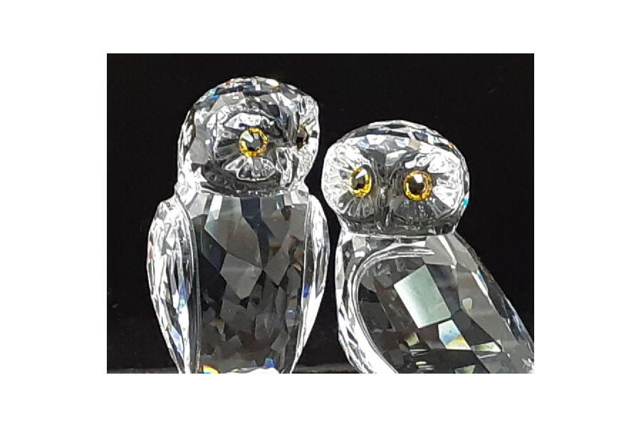 SWAROVSKI スワロフスキー 1003312 フクロウ 置物 クリスタル オブジェ Size 約 縦7ｘ横8ｘ幅5(cm)  入荷しました♪｜2024年09月03日｜静岡県のリサイクルショップ キンバリー浜松高林店