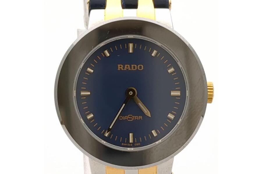 ラドー ダイヤスター 153.0344.3 クォーツ 革 ネイビー レディース 腕時計 RADO 中古  入荷しました♪｜2023年09月08日｜静岡県のリサイクルショップ キンバリー藤枝インター店