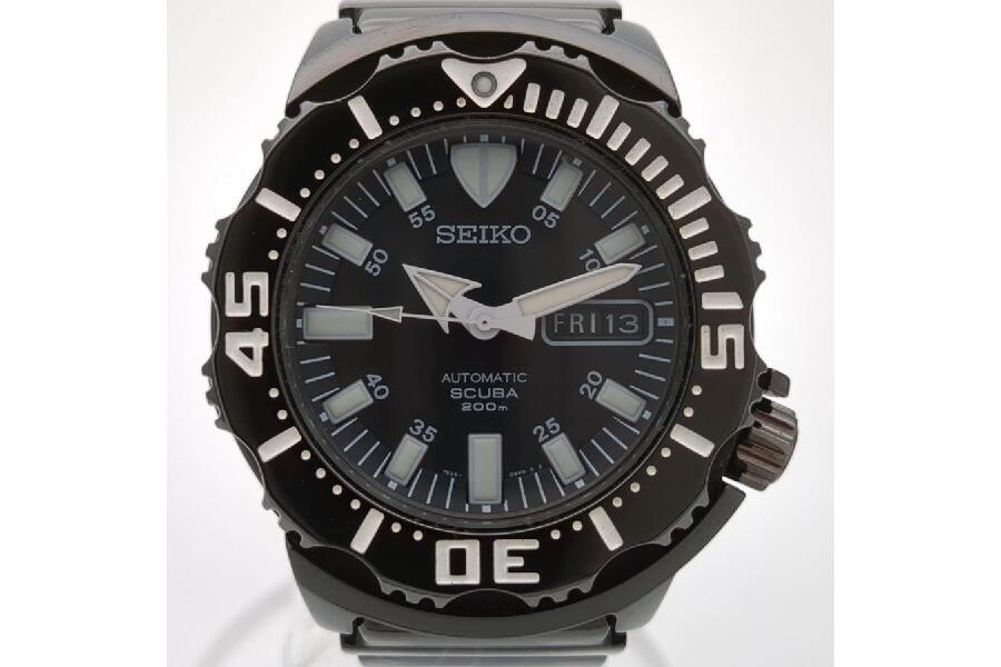 セイコー ナイトモンスター 7S26-03G0 自動巻 SS ブラック メンズ 腕時計 SEIKO 中古  入荷しました♪｜2023年10月25日｜静岡県のリサイクルショップ キンバリー藤枝インター店