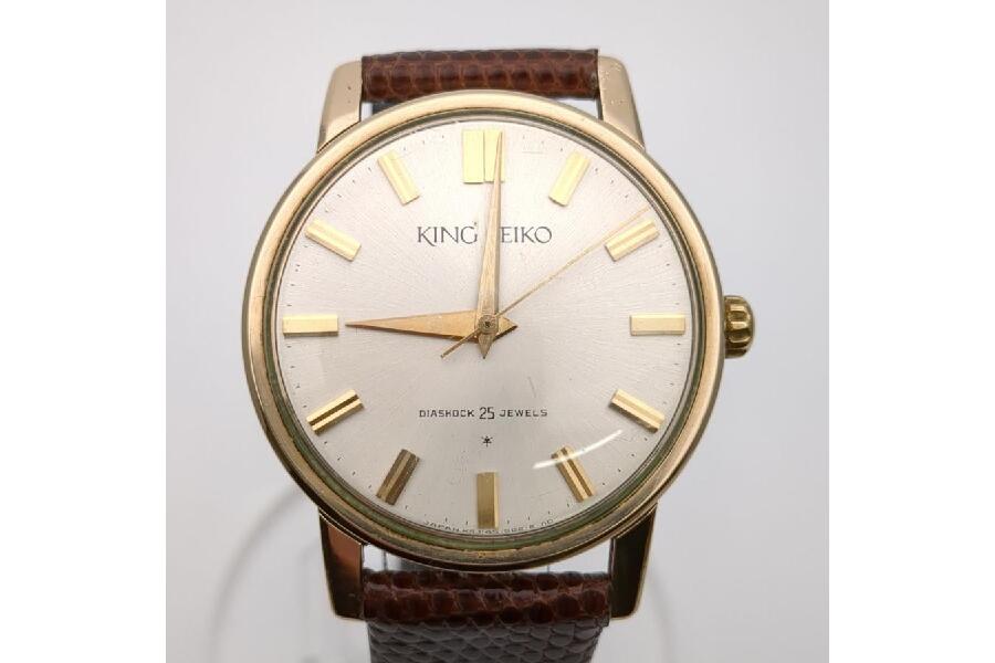 キングセイコー 25石 手巻き腕時計 メダリオン 14KGF 24H稼働確認済 要OH KING SEIKO ヴィンテージ 中古  入荷しました♪｜2024年03月06日｜静岡県のリサイクルショップ キンバリー藤枝インター店