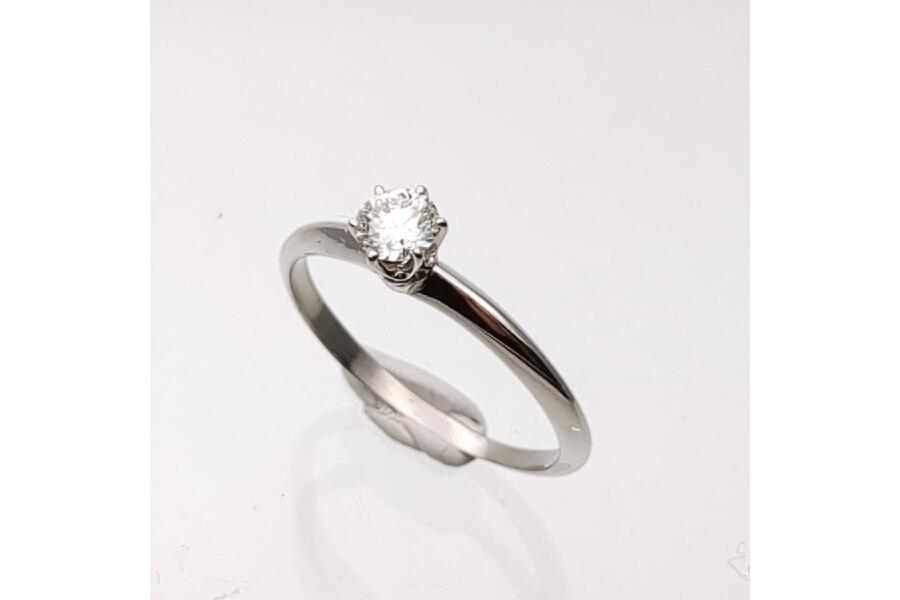 磨き済み】 ティファニー ソリテール リング 0.25ct - rentrastockholm.se