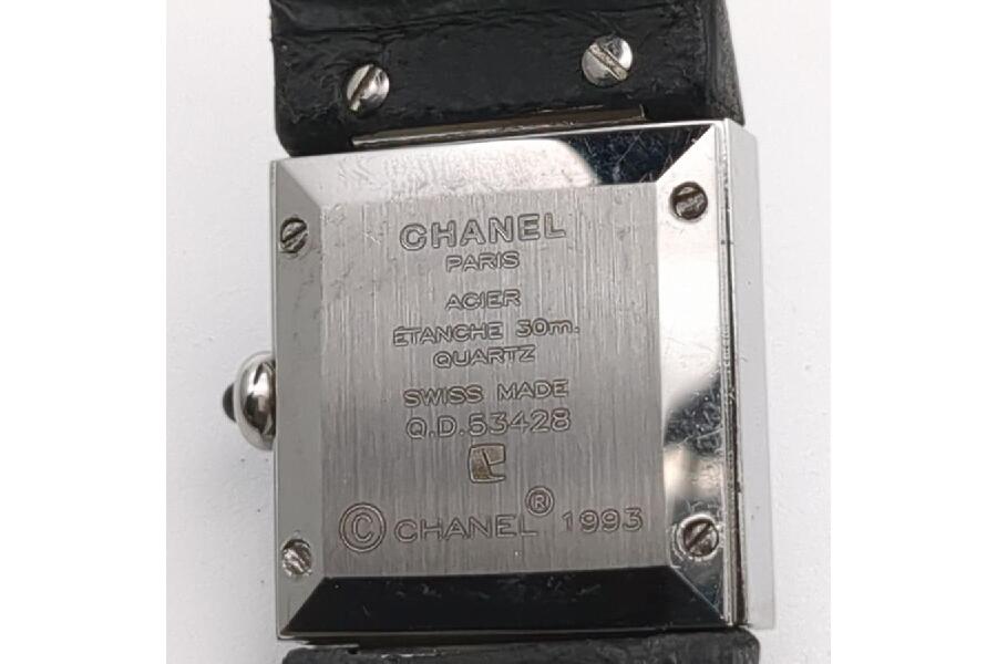 OH済 シャネル マトラッセ Q.D.53428 クォーツ 純正レザーベルト 黒文字盤 レディース 腕時計 CHANEL  入荷しました♪｜2024年08月14日｜静岡県のリサイクルショップ キンバリー藤枝インター店