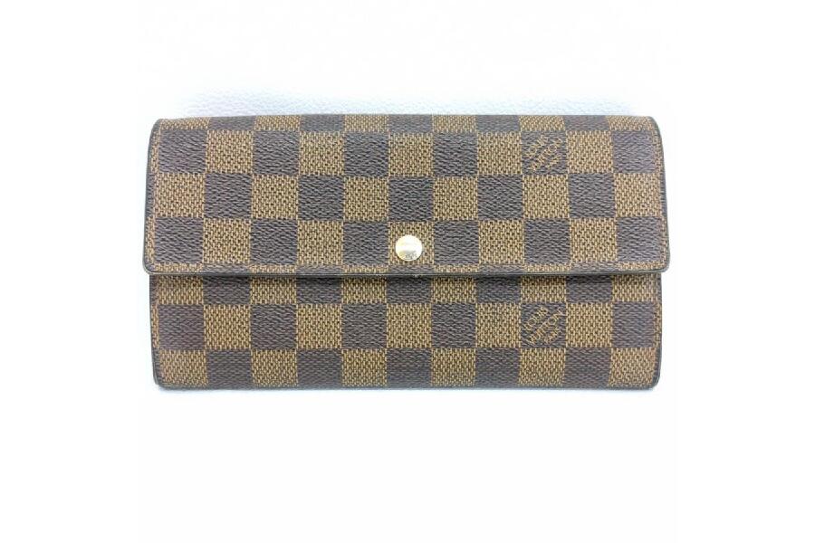 ルイヴィトン 二つ折り長財布 ポルトフォイユサラ ダミエ N61734 LOUIS VUITTON 中古  入荷しました♪｜2024年08月19日｜静岡県のリサイクルショップ キンバリー藤枝インター店