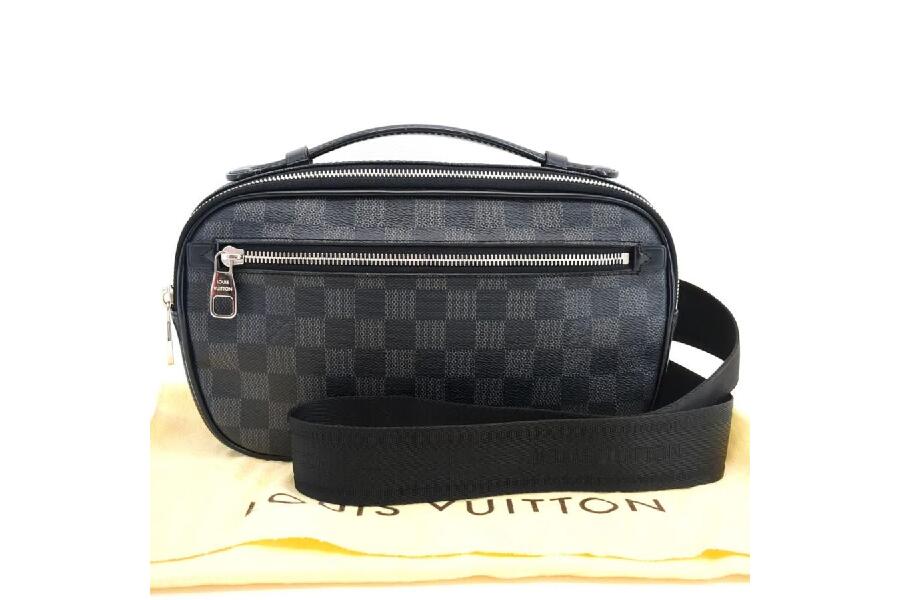 美品 ルイヴィトン ウエストバッグ N41289 ダミエグラフィット ボディバッグ メンズ 黒 LOUIS VUITTON  中古入荷しました♪｜2024年11月03日｜静岡県のリサイクルショップ キンバリー藤枝インター店