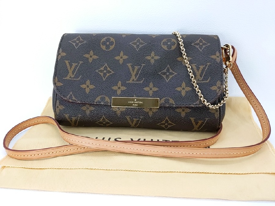 LOUIS VUITTON Ｍ40717 フェイボリットＰＭ チェーンショルダーバッグ