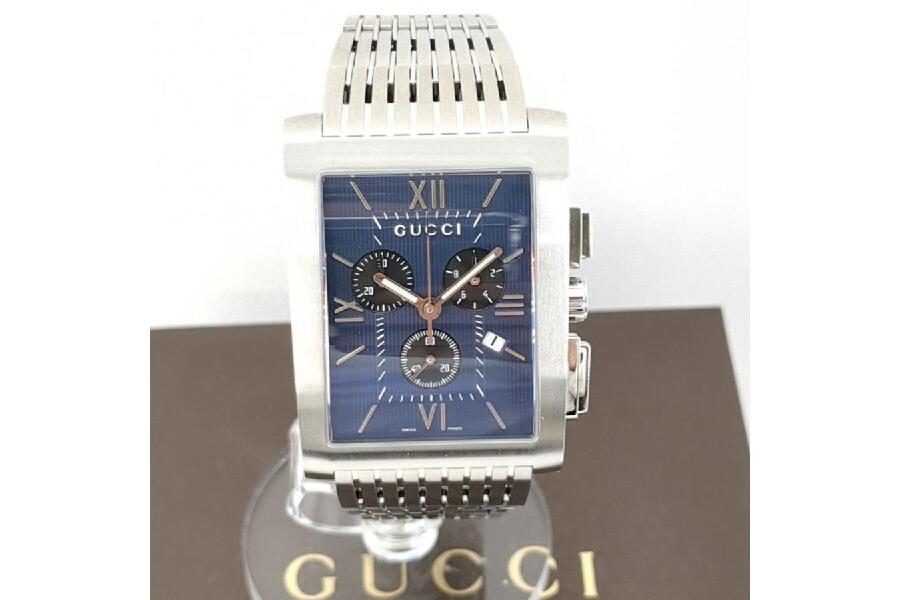 グッチ Gメトロ クロノグラフ 8600M (YA086318) 腕時計 メンズ 